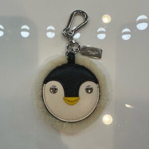 Coach Penguin Bag Charm Keychain
